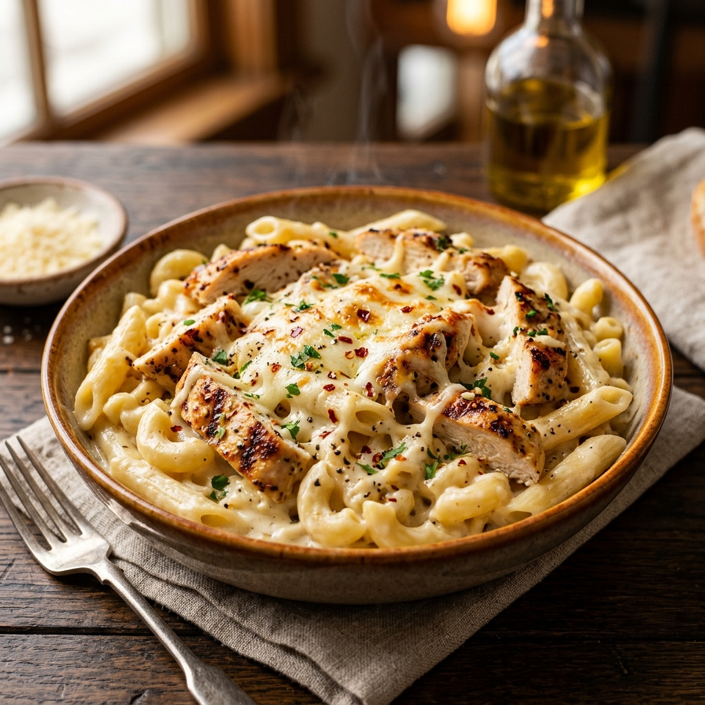 Creamy & Cheesy Pasta